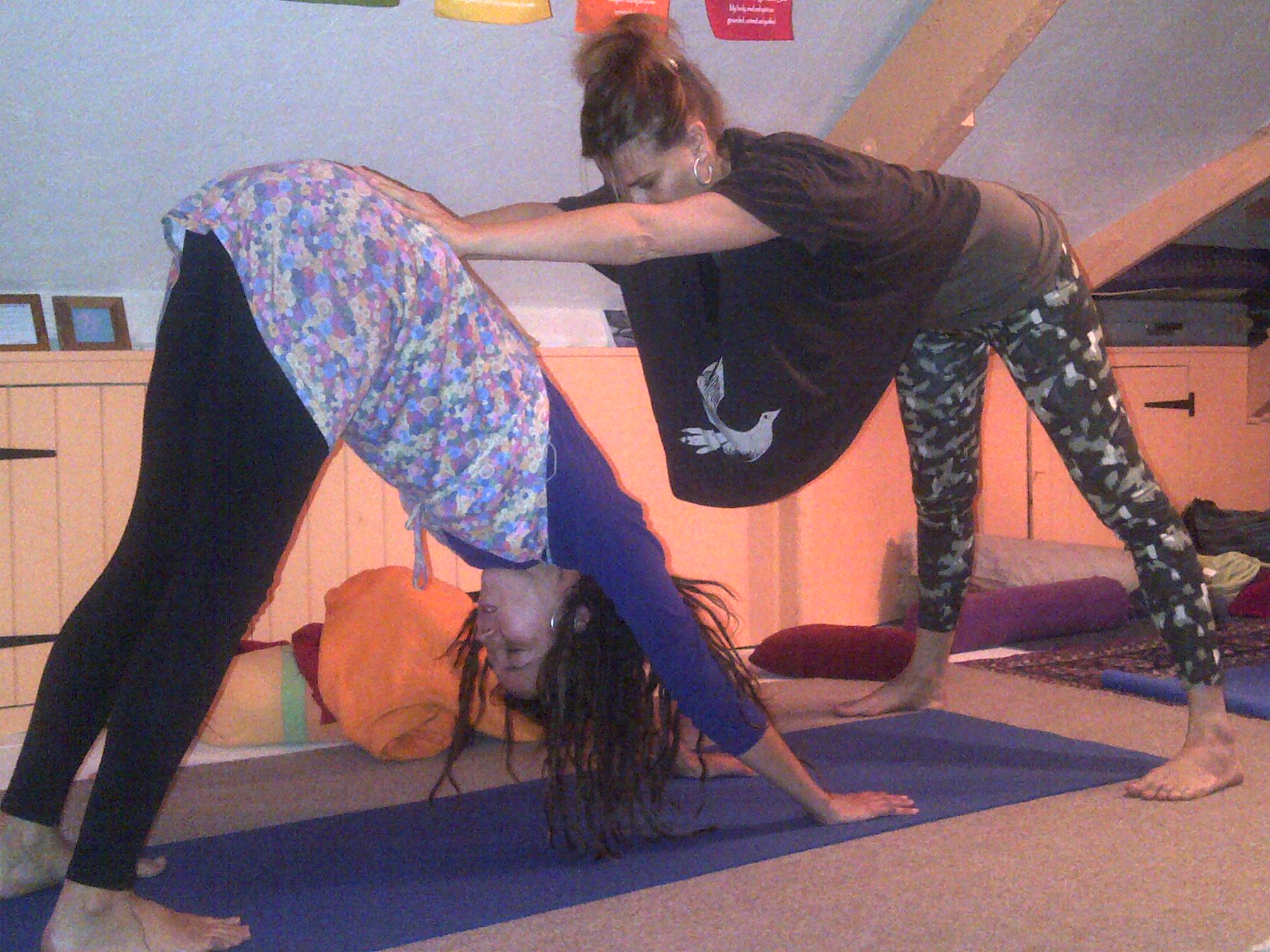 partner yoga 